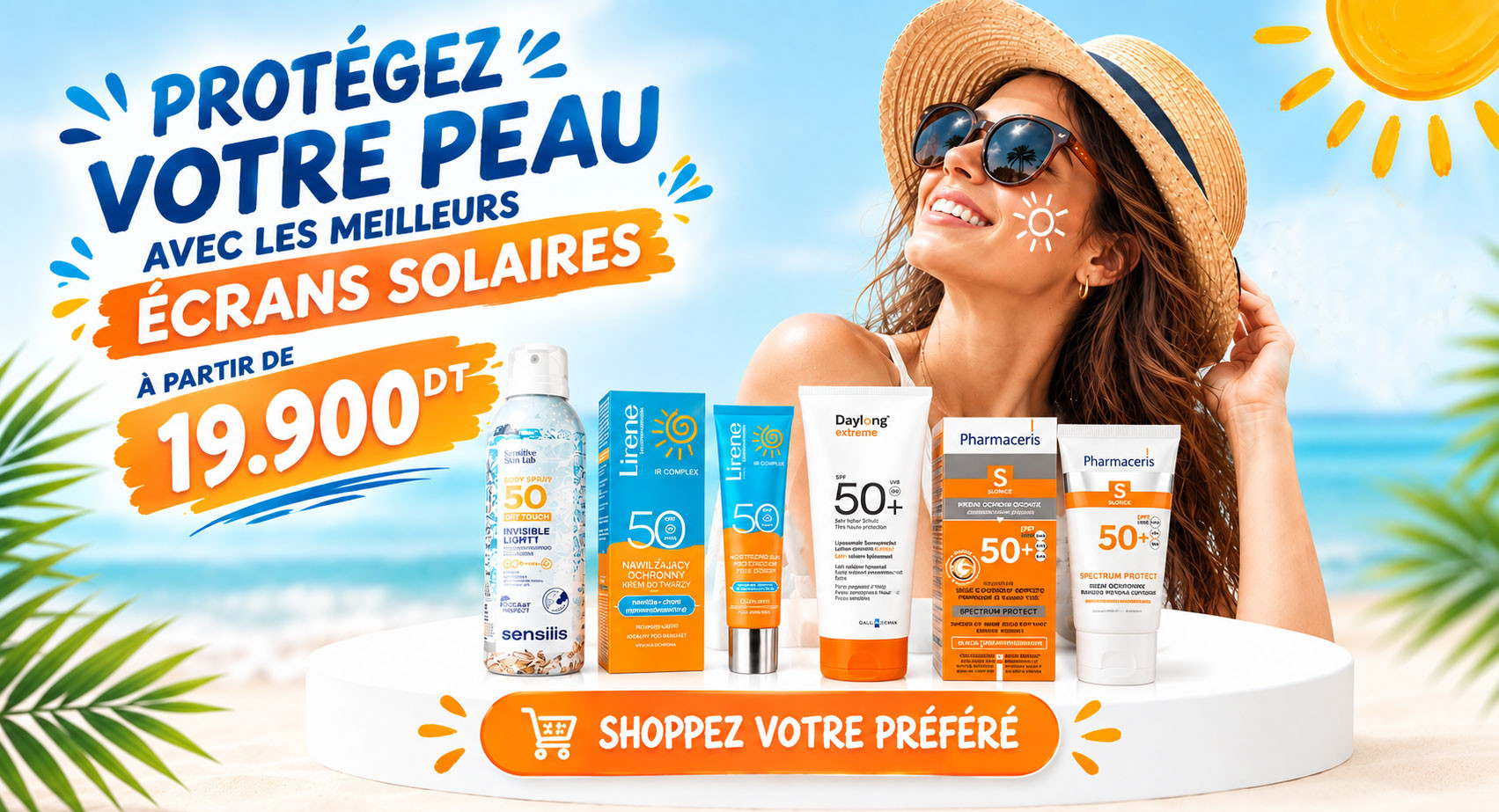 Ecrans solaire 